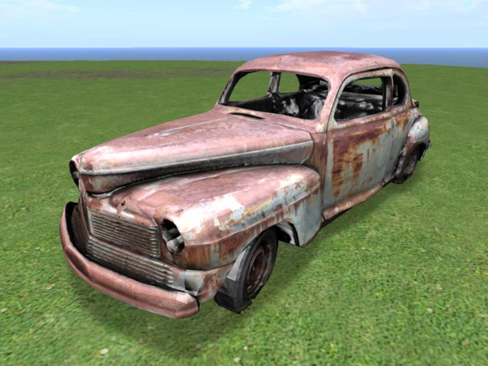 [VORTEX]Wrecked Car COPY/MOD