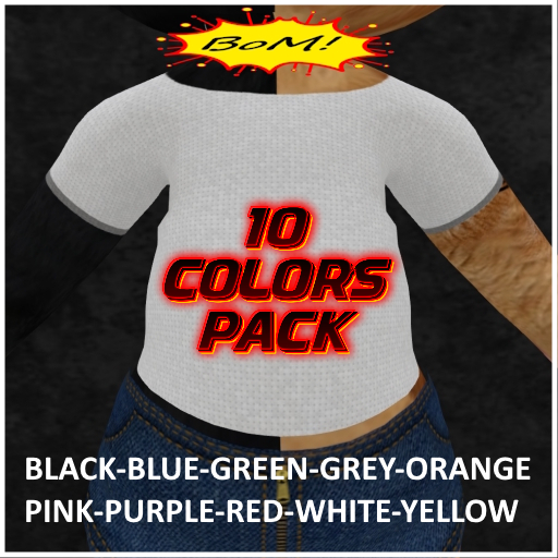 .::KS::.dinkie-tshirt-10-color-pack BOM