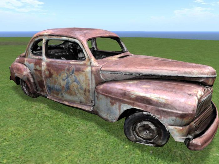 [VORTEX]Wrecked Car FULLPERM