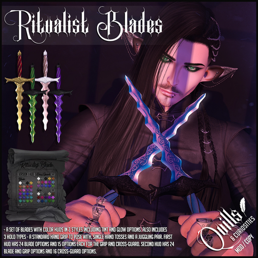 Quills & Curiosities - Ritualist Blades