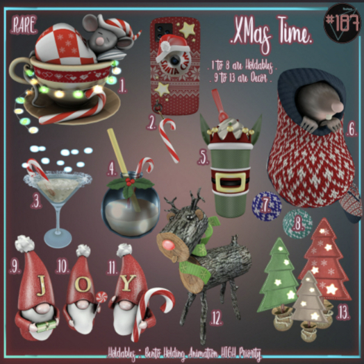 6. #187# XMas Time - Remy in Sock Red