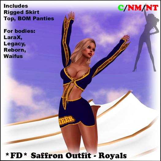 *FD* Saffron Outfit [Boxed] Royals