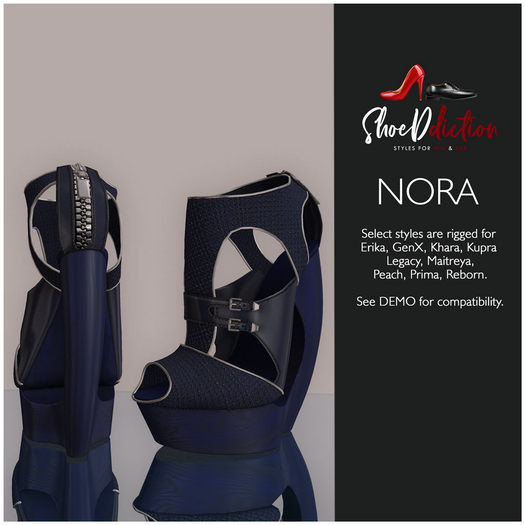 {SA} Nora Heels Blue