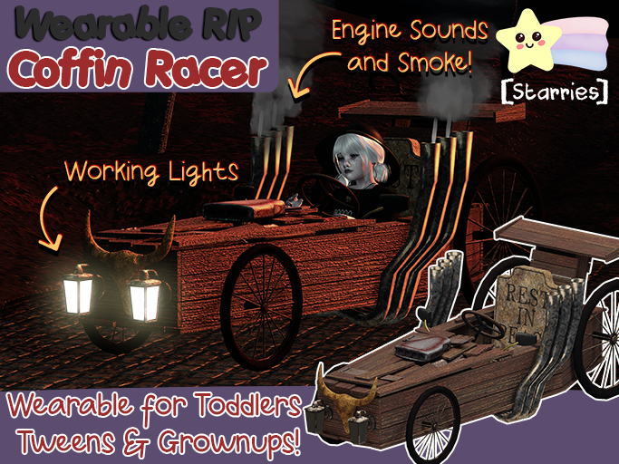 [Starries] Wearable RIP Coffin Racer