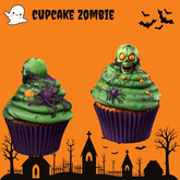 'MB' cupcake zombie