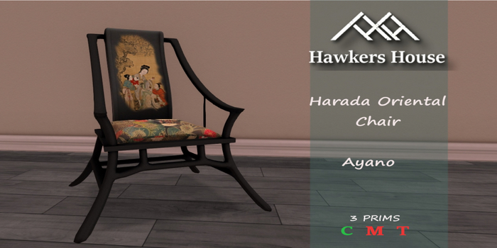 *HH* Harada Oriental Chair Ayano