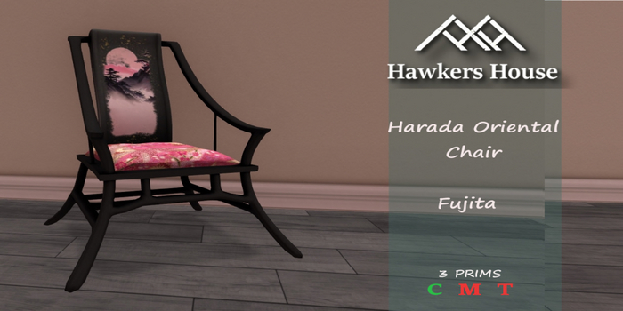 *HH* Harada Oriental Chair Fujita