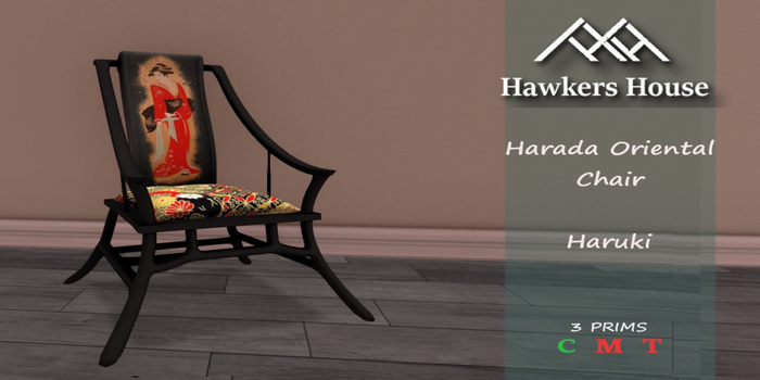 *HH* Harada Oriental Chair Haruki