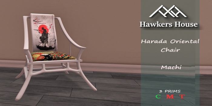 *HH* Harada Oriental Chair Machi