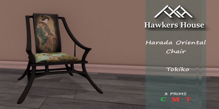 *HH* Harada Oriental Chair Tokiko