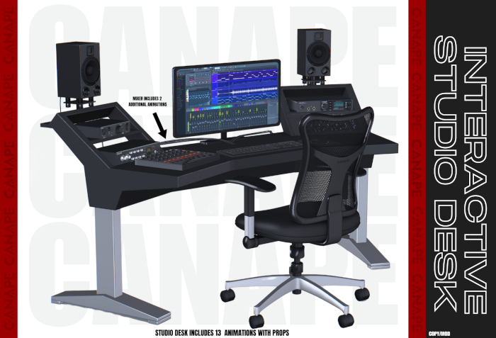 [Canape] Recording Studio Desk