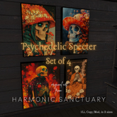 HS Psychedelic Specter Set of 4