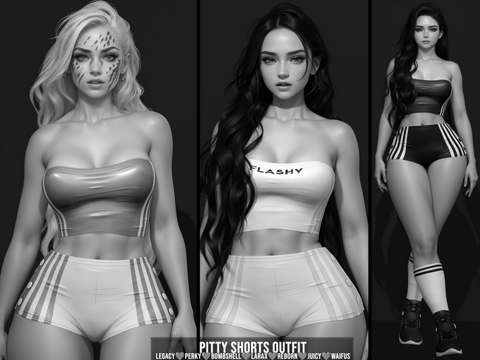 [LECASTLE] Pitty Shorts Outfit *DEMO*