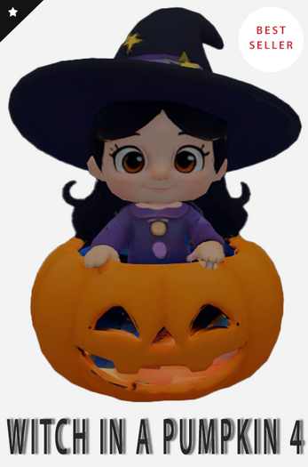 Witch in a Pumpkin 4 