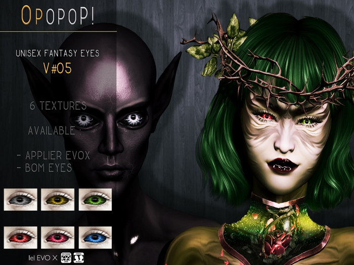 OPOPOP ! Unisex Fantasy Eyes V#05