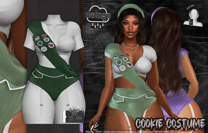 deluge. cookie costume - clover [bxd]