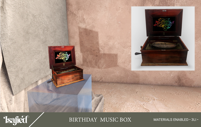 {Isafied} Birthday  Music Box