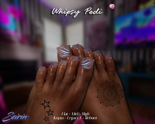 [SEIRIN] - Whipsy Set [Pedicure]