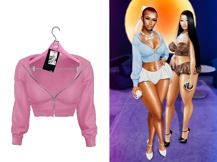[Brior] Tiara Hoodie - (Pink)