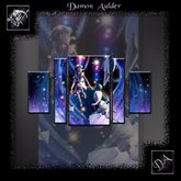NuTec: Zodiac Gemini 5 Panel Wall Art