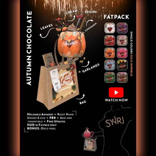 SynRJ ~ Autumn Chocolate ~ Fatpack