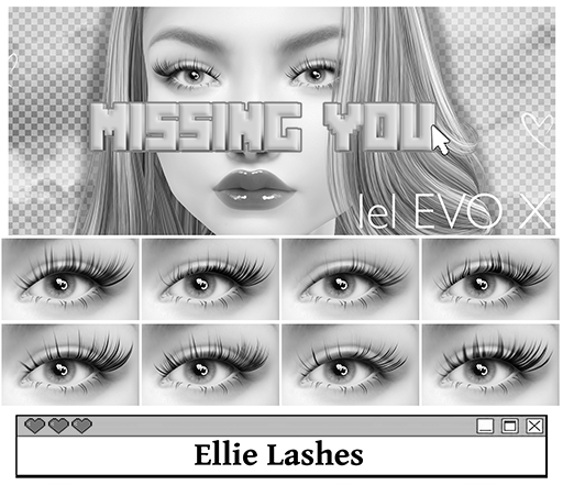 Missing You - Demo Ellie Lashes Applier Lelutka Evo X