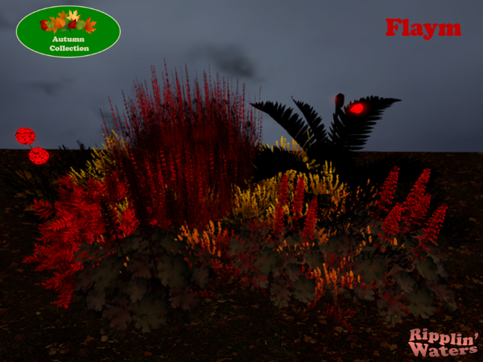 RW - Halloween Autumn Fall Fiery patch *Flaym* c/m