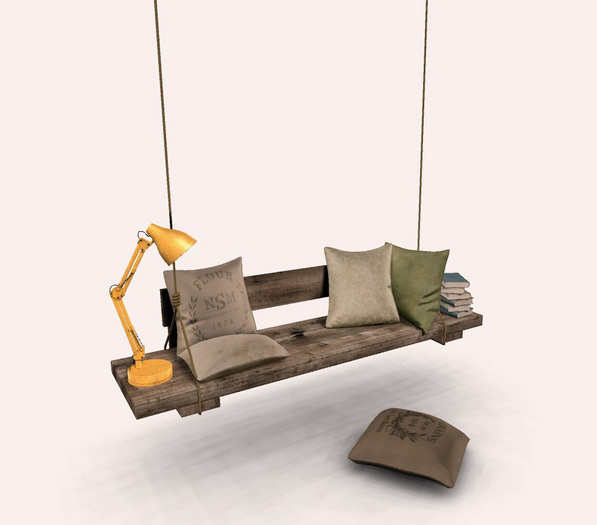 Apt B // Rustic Now - Hanging Seat RARE