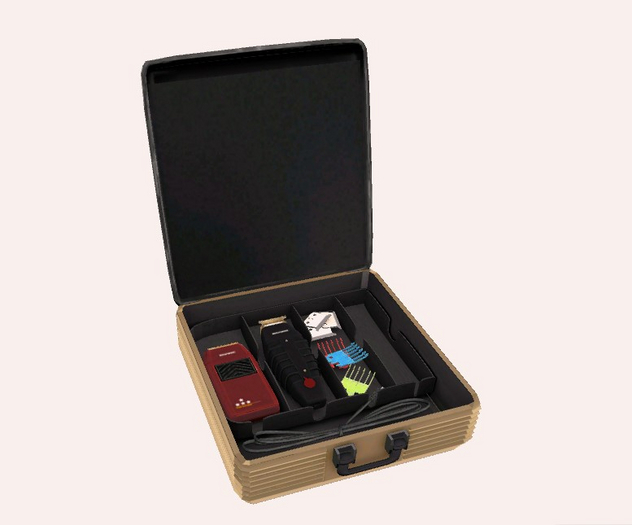 ///BENJAMINZ//FRESH CUT GACHA - GOLD CLIPPER CASE - RARE