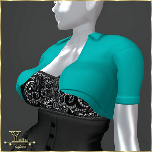 Yalin Fashion ASHTON Set Aqua