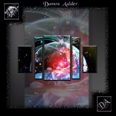 NuTec: Zodiac Scorpio 5 Panel Wall Art