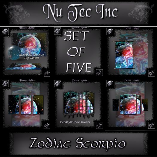 NuTec: Zodiac Scorpio Full Set