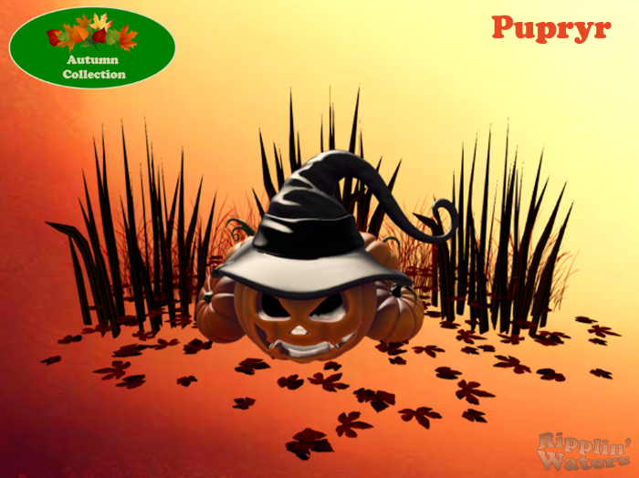 RW - Halloween Fall Pumpkin Reeds *pupryr* c/m
