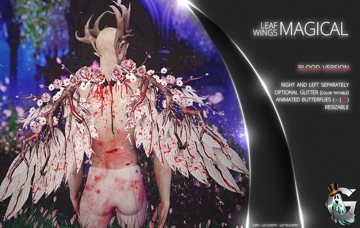 {geek} Magical Leaf Wings  - Blood Version