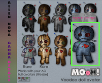 10. MOoH! Voodoo doll avatar denim - HALLOWEEN SALE !