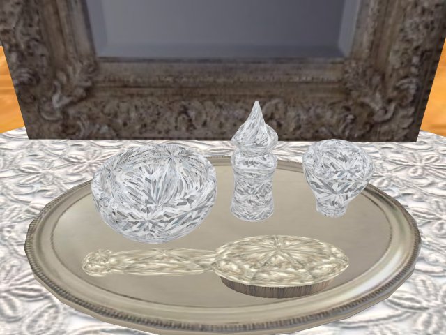 Boudoir Vanity Tray - Crystal