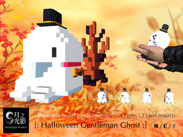 [:: MS ::] Halloween Gentleman Ghost