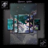 NuTec: Zodiac Taurus 5 Panel Wall Art