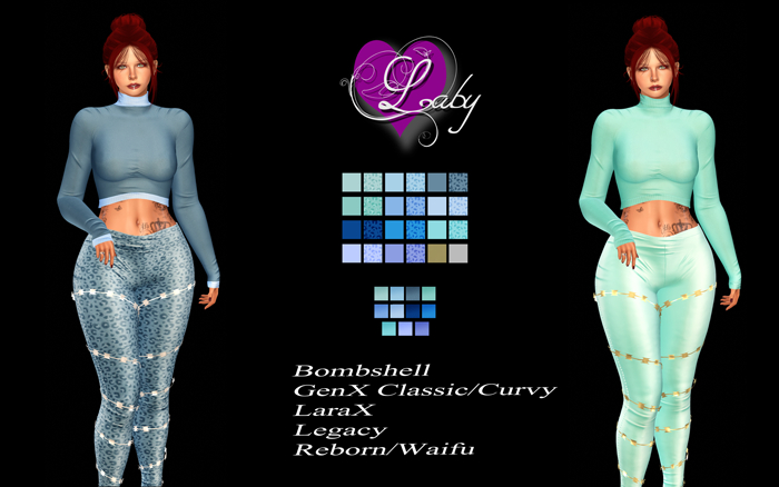 Laby's Outfit Kysha Blue Pack