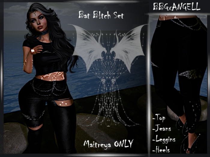 *BBG* Bat B!tch Set -Maitreya