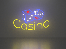 Casino 11 neon sign Full Permission