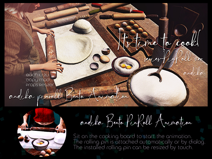 wear//andika[It's time to cook!]series-PinRoll ver