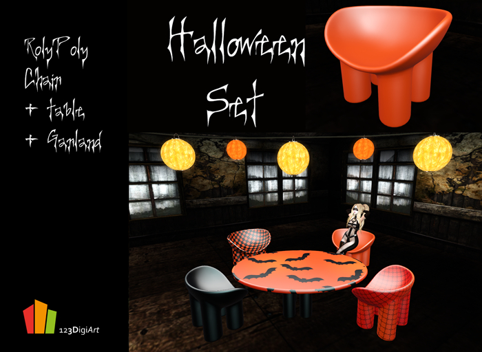 AZ RolyPoly Set Halloween