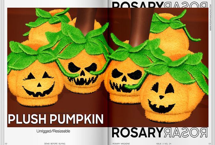 Rosary. Plush Pumpkin . Demo