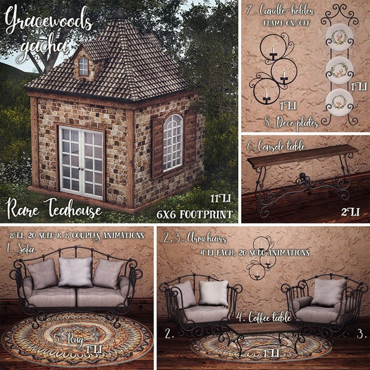 Raindale - Gracewoods teahouse (snow roof)