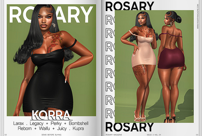 Rosary. Korra . Fat Pack
