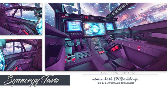 SYNNERGY.TAVIS//Cosmic Clash {360} Backdrop
