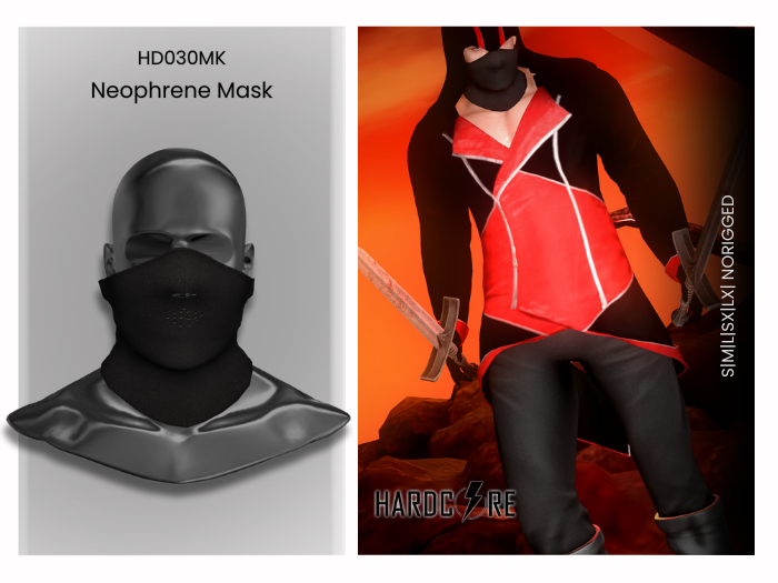 :: HARDCORE :: (HD030MK) Neophrene Mask