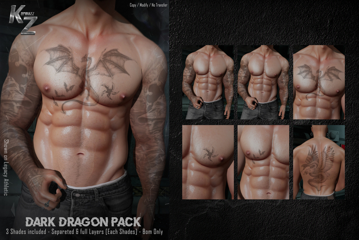KARMAZZ Dark Dragon Pack - 3 Shades - BOM