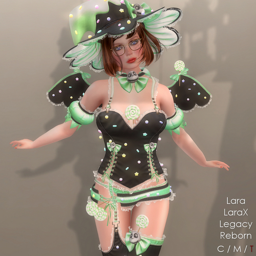 * Merlina * Green Outfit *